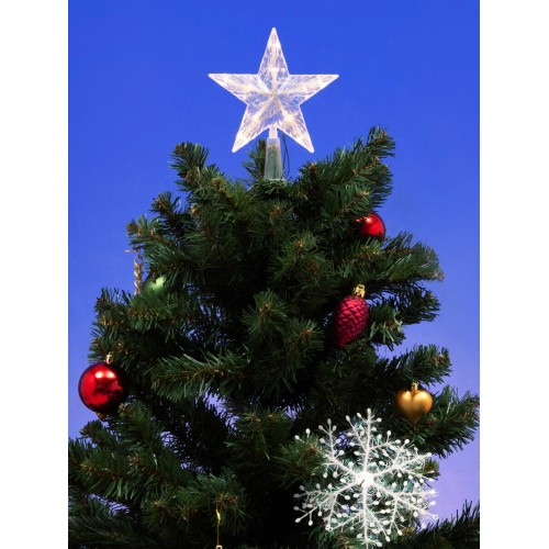 Украшение светодиодное Uniel Звезда-2 теплый белый ULD-H1515-010/STB/2AA Warm White Star-2 UL-00005761, купить в Минске по самой низкой цене