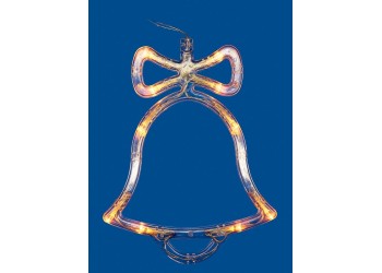 Подвесной светодиодный светильник «Колокольчик» Uniel ULD-H1620-010/STA/3AAA Warm White IP20 Bell UL-00007253