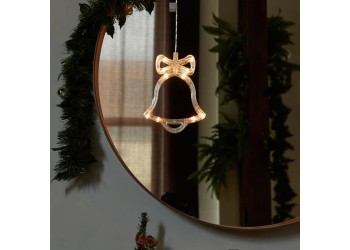 Подвесной светодиодный светильник «Колокольчик» Uniel ULD-H1620-010/STA/3AAA Warm White IP20 Bell UL-00007253