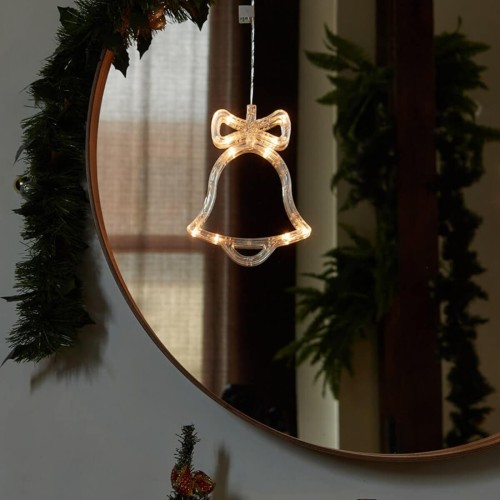 Подвесной светодиодный светильник «Колокольчик» Uniel ULD-H1620-010/STA/3AAA Warm White IP20 Bell UL-00007253, купить в Минске по самой низкой цене