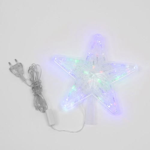 Украшение светодиодное Uniel Звезда-1 разноцветный ULD-H2222-030/DTA Multi Star-1 UL-00005492, купить в Минске по самой низкой цене