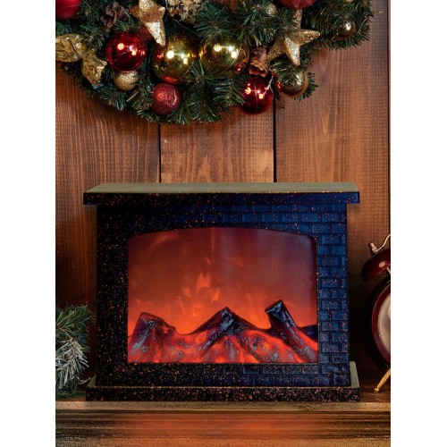 Фигурка светодиодная «Камин» 21x28см Uniel ULD-L2821-005/DNB/Red Brown Fireplace UL-00007291, купить в Минске по самой низкой цене