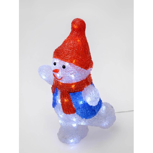 Фигурка светодиодная «Снеговик-2» 34x22см Uniel ULD-M2234-040/STA 11030, купить в Минске по самой низкой цене