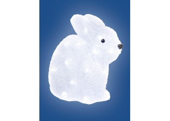 Фигурка светодиодная «Кролик» 24x27см Uniel ULD-M2724-032/STA 09561