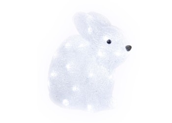 Фигурка светодиодная «Кролик» 24x27см Uniel ULD-M2724-032/STA 09561