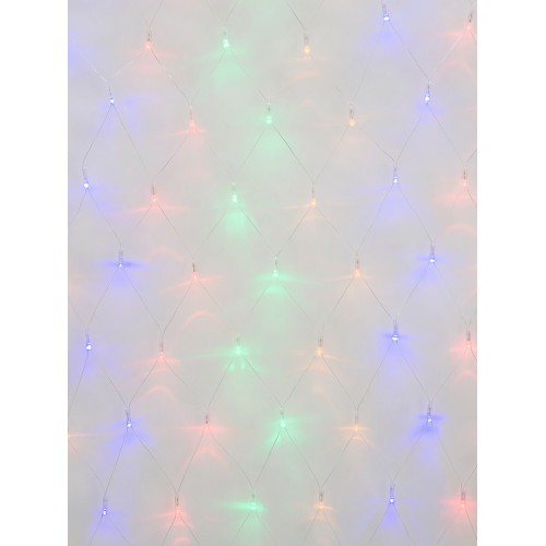 Светодиодная гирлянда Uniel сетка 220V разноцветный ULD-N2520-240/DTA Multi IP20 09565, купить в Минске по самой низкой цене