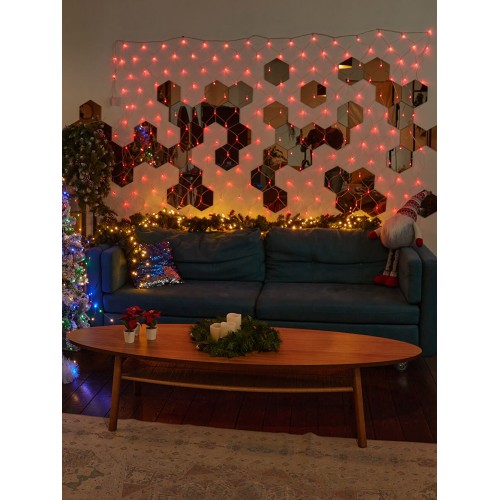 Светодиодная гирлянда Uniel занавес 220V красный ULD-N2520-240/DTA RED IP20 07940, купить в Минске по самой низкой цене