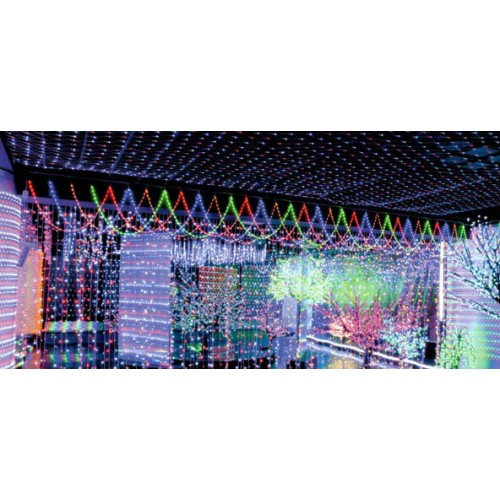 Светодиодная гирлянда Uniel сетка 220V разноцветный ULD-N4207-320/DTA MULTI IP20 06731, купить в Минске по самой низкой цене