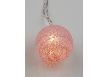 Светодиодная гирлянда Uniel Клубки теплый белый ULD-S0200-010/STB/2AA Warm White IP20 Tangles UL-00007285