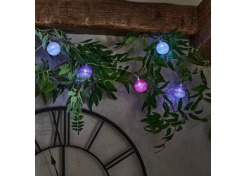 Светодиодная гирлянда Uniel Клубки белый ULD-S0200-010/STB/2AA White IP20 Tangles-1 UL-00007341