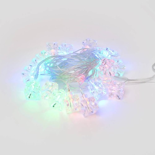 Светодиодная гирлянда Uniel Кубики 220V разноцветный ULD-S0280-020/DTA MULTI IP20 CUBES 07918, купить в Минске по самой низкой цене