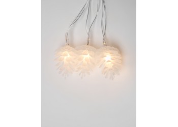 Светодиодная гирлянда Uniel шишки 220V белый ULD-S0280-020/DTA Warm White IP20 PINE CONES 09582