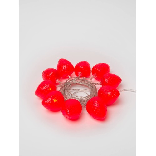 Светодиодная гирлянда Uniel Клубника красный ULD-S0400-010/STB/2AA Red IP20 Strawberry UL-00003394, купить в Минске по самой низкой цене