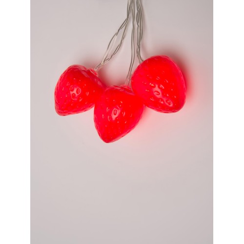 Светодиодная гирлянда Uniel Клубника красный ULD-S0400-010/STB/2AA Red IP20 Strawberry UL-00003394, купить в Минске по самой низкой цене