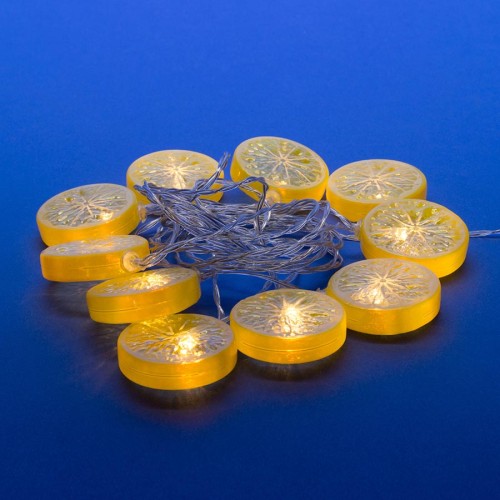 Светодиодная гирлянда Uniel Лимон теплый белый ULD-S0200-020/SСB/2AA Warm White IP20 Dew UL-00003391, купить в Минске по самой низкой цене