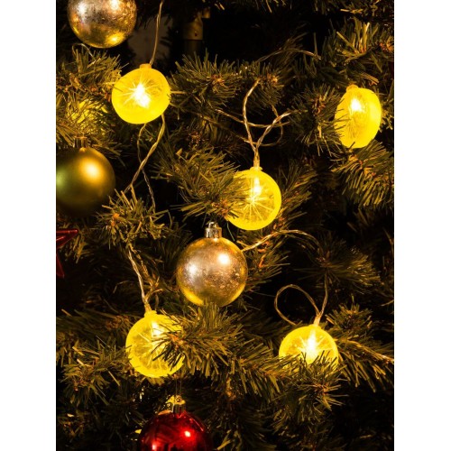 Светодиодная гирлянда Uniel Лимон теплый белый ULD-S0200-020/SСB/2AA Warm White IP20 Dew UL-00003391, купить в Минске по самой низкой цене