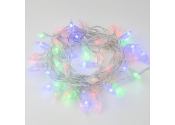 Светодиодная гирлянда Uniel Шишки 220V разноцветный ULD-S0500-050/DTA Multi IP20 Pine Cones UL-00007193