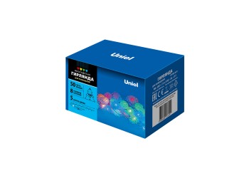 Светодиодная гирлянда Uniel Шишки 220V разноцветный ULD-S0500-050/DTA Multi IP20 Pine Cones UL-00007193