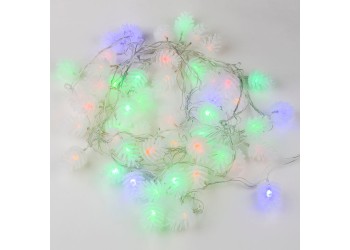 Светодиодная гирлянда Uniel Шишки 220V разноцветный ULD-S0500-050/DTA Multi IP20 Pine Cones UL-00007193