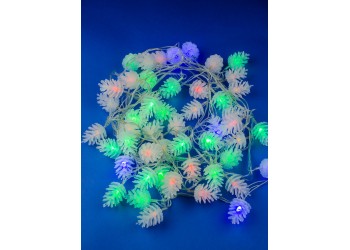Светодиодная гирлянда Uniel Шишки 220V разноцветный ULD-S0500-050/DTA Multi IP20 Pine Cones UL-00007193