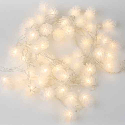 Светодиодная гирлянда Uniel Шишки 220V теплый белый ULD-S0500-050/DTA Warm White IP20 Pine Cones UL-00007192, купить в Минске по самой низкой цене