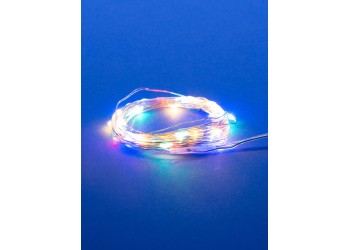 Светодиодная гирлянда Uniel Роса разноцветный ULD-S0500-050/SCB/2AA Multi IP20 Dew UL-00005266