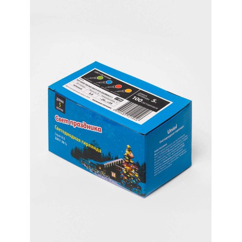 Светодиодная гирлянда Uniel Разноцветные шарики-1 220V разноцветный ULD-S0500-100/DGA Multi IP20 Colorballs-1 UL-00005471, купить в Минске по самой низкой цене