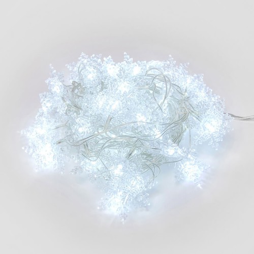 Светодиодная гирлянда Uniel сакура 220V белый ULD-S0700-050/DTA White IP20 SNOWFLAKES-1 07930, купить в Минске по самой низкой цене