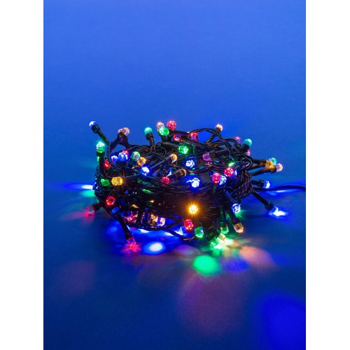 Светодиодная гирлянда Uniel Кристал-1 220V разноцветный ULD-S0800-100/DGA Multi IP20 Crystal-1 UL-00005472, купить в Минске по самой низкой цене