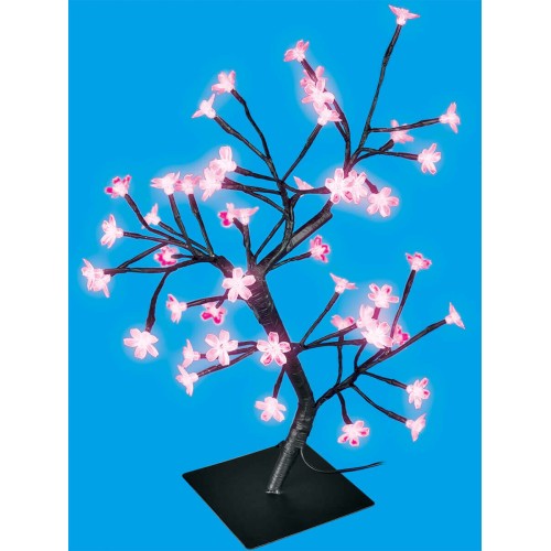 Светодиодное дерево 35x20x45см Uniel ULD-T3545-048/SBA PINK IP20 SAKURA UL-00001401, купить в Минске по самой низкой цене