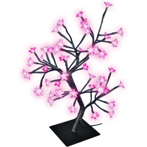 Светодиодное дерево 35x20x45см Uniel ULD-T3545-048/SBA PINK IP20 SAKURA UL-00001401, купить в Минске по самой низкой цене