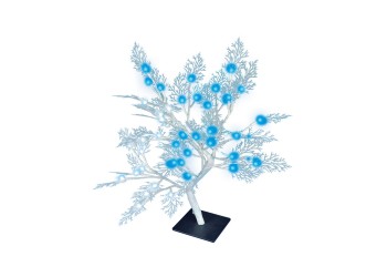 Светодиодное дерево 35х35х50см Uniel ULD-T3550-054/SWA WHITE-BLUE IP20 FROST UL-00001400
