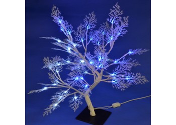 Светодиодное дерево 35х35х50см Uniel ULD-T3550-054/SWA WHITE-BLUE IP20 FROST UL-00001400