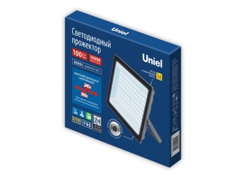 Прожектор светодиодный Uniel ULF-F23-100W/6500K IP65 160-240V Grey UL-00011848