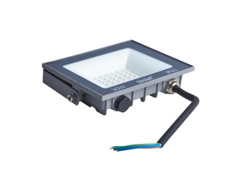 Прожектор светодиодный Uniel ULF-F23-30W/6500K IP65 160-240V Grey UL-00011845