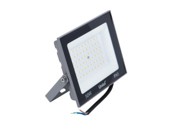 Прожектор светодиодный Uniel ULF-F23-50W/6500K IP65 160-240V Grey UL-00011846