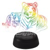 Светодиодная фигура Uniel ULI-M508 RGB/3AA Tiger Family/Black UL-00008403, купить в Минске по самой низкой цене