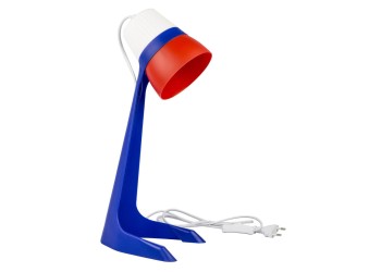 Настольная лампа Uniel ULO-K22 D/E14/A White/Blue/Red UL-00010040