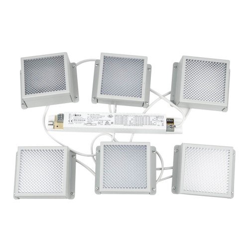 Встраиваемый светодиодный светильник Uniel ULP-0808 42W/4000К IP40 Grilyato White KIT06 (6 шт.) UL-00011060, купить в Минске по самой низкой цене