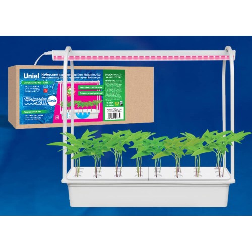 Светодиодный светильник для растений Uniel Гидропоника ULT-P44B-10W/SPSB IP40 Aqua Simple White UL-00004498, купить в Минске по самой низкой цене