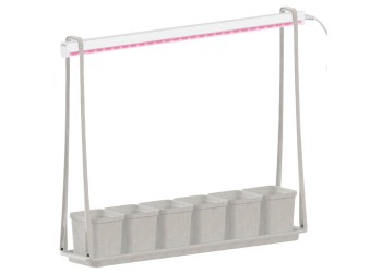 Светодиодный светильник для растений Uniel Minigarden ULT-P56-10W/SPSB IP20 Marble Econom UL-00006094