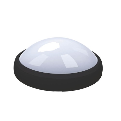 Потолочный светодиодный светильник Uniel ULW-O03-8W/NW IP65 BLACK 11133, купить в Минске по самой низкой цене