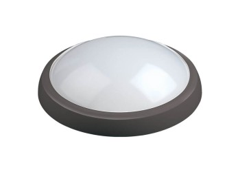 Пылевлагозащитный светодиодный светильник Uniel 5500K ULW-O04-12W/NW IP65 BLACK 11137