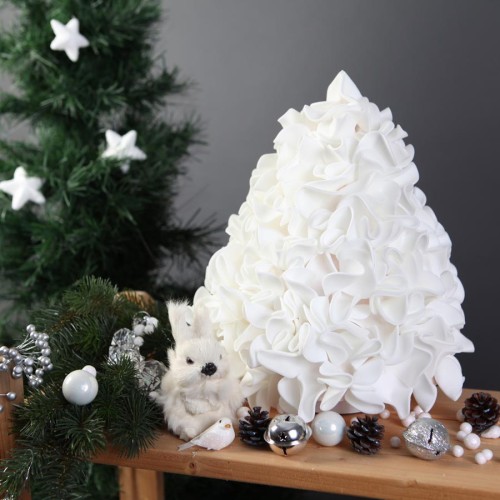 Светильник декоративный Uniel ULW-R07 T/White+Green/150C/A Ель белая UL-00009404, купить в Минске по самой низкой цене