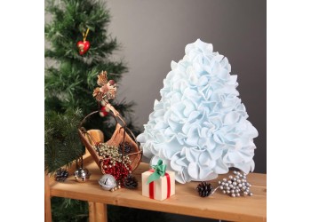 Светильник декоративный Uniel ULW-R07 T/White+Green/150C/A Ель голубая UL-00009405