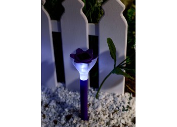 Светильник на солнечных батареях Uniel Promo USL-C-417/PT305 Purple Crocus 10623