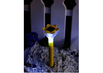 Светильник на солнечных батареях Uniel Promo USL-C-419/PT305 Yellow Crocus 10625