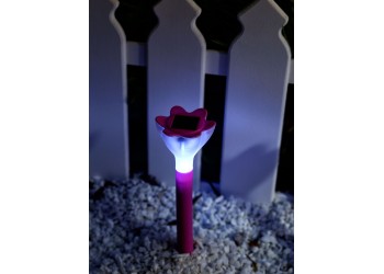 Светильник на солнечных батареях Uniel Promo USL-C-420/PT305 Pink Crocus UL-00001762