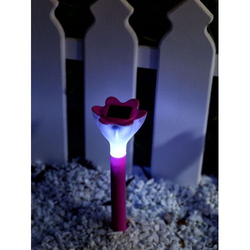 Светильник на солнечных батареях Uniel Promo USL-C-420/PT305 Pink Crocus UL-00001762, купить в Минске по самой низкой цене