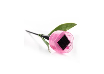 Светильник на солнечных батареях Uniel Promo USL-C-451/PT305 Pink Tulip UL-00004276